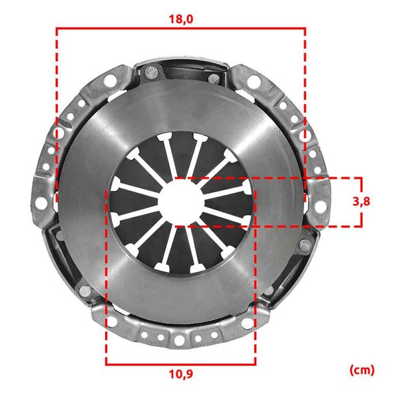disco-plato-rolamento-embreagem-261-chery-qq-new-qq