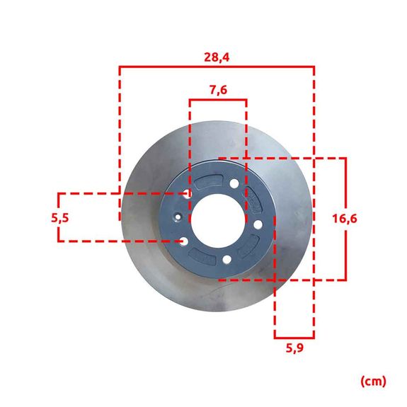 phk-pastilha---disco-freio-t-sol-2-841-jac-j5-j6-v5-tp4