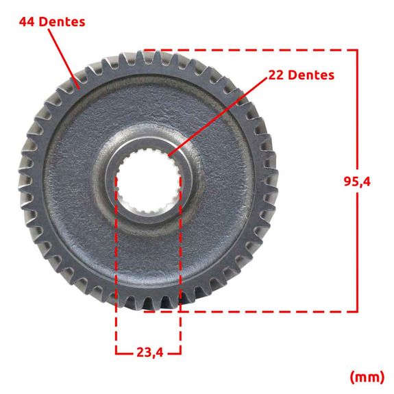 engrenagem-aux-5a-bs10-341-cambio-bs10-chana-picape-van